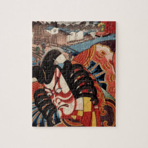 Japans schilderen - Kabuki Actor Legpuzzel