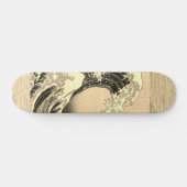 Japans schilderen van Great Wave Skateboard (Horizontaal)