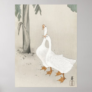 Japans schilderij van koson ohara, 小 邨 の 日 本 原 poster