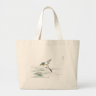 JAPANS SCHILDERIJ VAN VOGELKATOEN CANVAS TAS