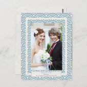 Japans Seigaiha Weddenschap Hartelijk dank voor aa Briefkaart (Voorkant / Achterkant)