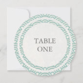 Japans Seigha met piekgolven rondetafelnummer Kaart (Achterkant)