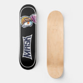 Japans skateboard, zwart Japans skateboard. Skateboard (Voorkant)