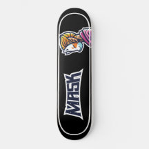 Japans skateboard, zwart Japans skateboard.