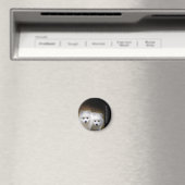 Japans Spitz Puppies Magnet Magneet (Insitu (Vaatwasser))