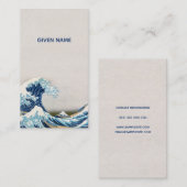 Japans  Stijl Grote Golf Visitekaartje (Voorkant / Achterkant)