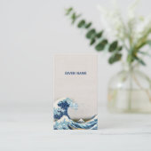 Japans  Stijl Grote Golf Visitekaartje (Staand voorkant)