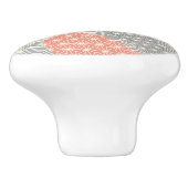 Japans stijlpatroon. Illustratie. Keramische Knop (Zijkant)