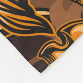 Japans stijlvol naadloos patroon met een samur fleece deken (Hoek)