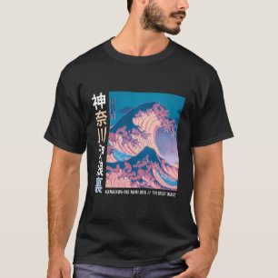 Japans Streetwear S esthetische Tokyo Mode Wave T-shirt