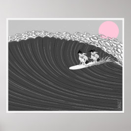 japans surf poster