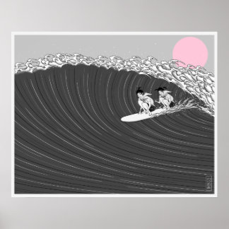 japans surf poster