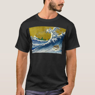 Japans Surfen Hedgehog Art T-shirt