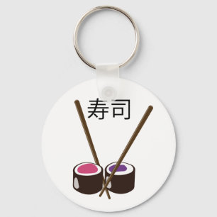 Japans Sushi Chopsticks Sleutelhanger