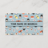 Japans Sushi Restaurant Visitekaartje (Voorkant)