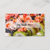 Japans Sushi Restaurant Visitekaartje (Voorkant)