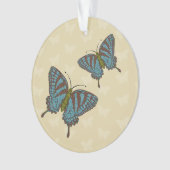 Japans Swallowtail Acryl Ornament (voorkant)