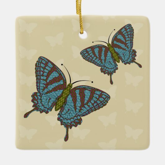Japans Swallowtail Ornament (Voorkant)