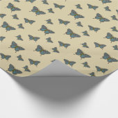 Japans Swallowtail wrapping papier (Hoek)