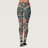 Japans Tattoo Art Zee Creatures Leggings (Achterkant)