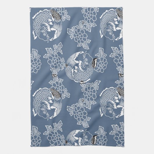  Japans Tattoo Koi (Carp) Theedoek (Verticaal)