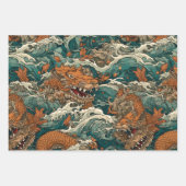 Japans Tattoo Kunst Inpakpapier Vel (Voorkant 2)