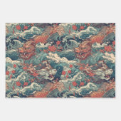 Japans Tattoo Kunst Inpakpapier Vel (Voorkant)