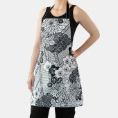 Japans textiel, Floral Pattern Schort (Insitu)