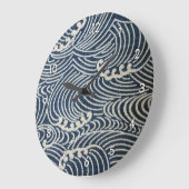  Japans textiel, golfpatroon Grote Klok (Hoek)