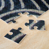  Japans textiel, golfpatroon Legpuzzel (Zijkant)