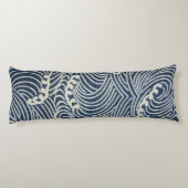 Japans textiel, golfpatroon Lichaamskussen (Achterkant)