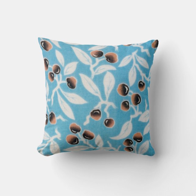  Japans textiel, Nuts Pattern Kussen (Voorkant)