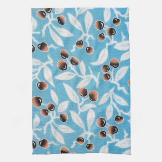 Japans textiel, Nuts Pattern Theedoek (Verticaal)