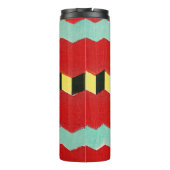 Japans Textiel Woodblock Print Thermosbeker (Achterkant)