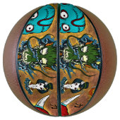 Japans thema basketbal (Verticaal)