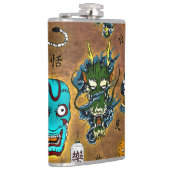 Japans thema heupfles (Rechts)