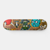 Japans thema skateboard (Horizontaal)