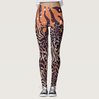 Japans tijgerpatroon leggings