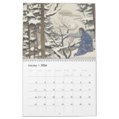 japans traditioneel schilderij ukiyo-e kalender (Jan 2026)