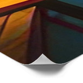 Japans Tuin Outdoor Cafe Poster (Hoek)