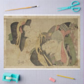 Japans twee dames Woodblock print ukiyo Style Tissuepapier (Craft)