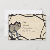 Japans Uil rsvp met enveloppen (Voorkant)