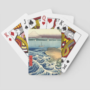 Japans Ukiyo-e Art Boushühota no kaigan Pokerkaarten
