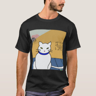 Japans Ukiyo-e Cat Original Artwork T-shirt