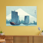  Japans Ukiyo-e Kunst De Drijvende Wereld Canvas Afdruk (Insitu (Woonkamer))