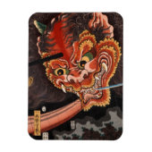Japans Ukiyo-e Oni King Shutendoji Magneet (Verticaal)
