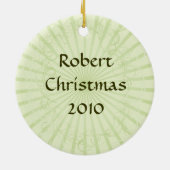  Japans versierend Keramisch Ornament (Achterkant)