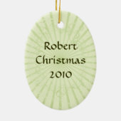  Japans versierend Keramisch Ornament (Achterkant)