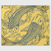 JAPANS VISGEEL CADEAUPAPIER (Vlak)