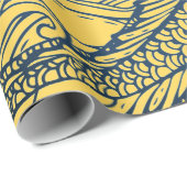 JAPANS VISGEEL CADEAUPAPIER (Rol Hoek)